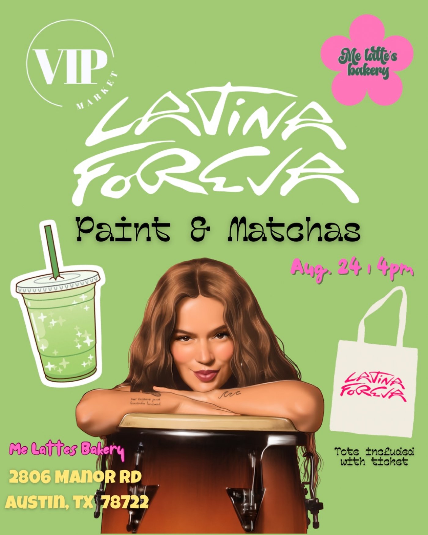 LATINA FOREVA PAINT AND MATCHAS