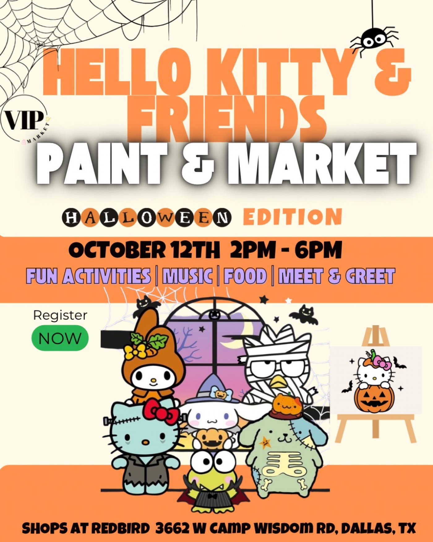 HELLO KITTY & FRIENDS HALLOWEEN MARKET