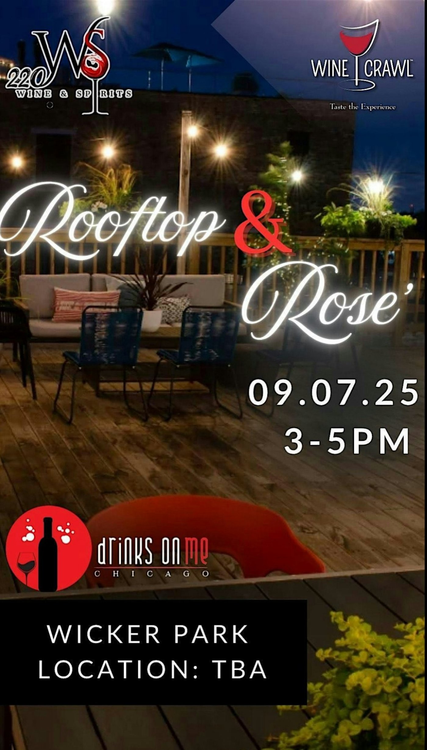 Rose' on the Rooftop