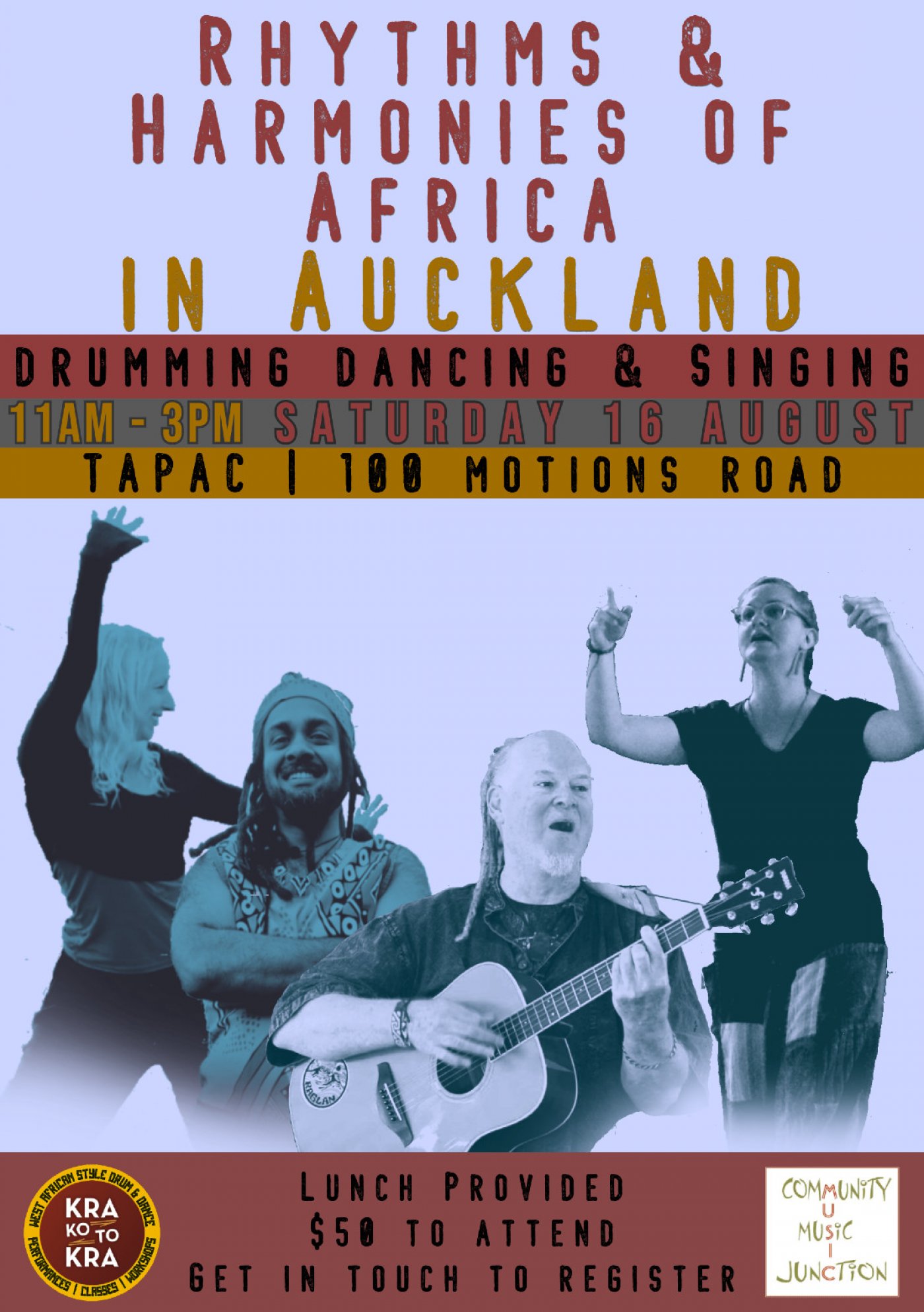 Rhythms and Harmonies of Africa in Auckland!
