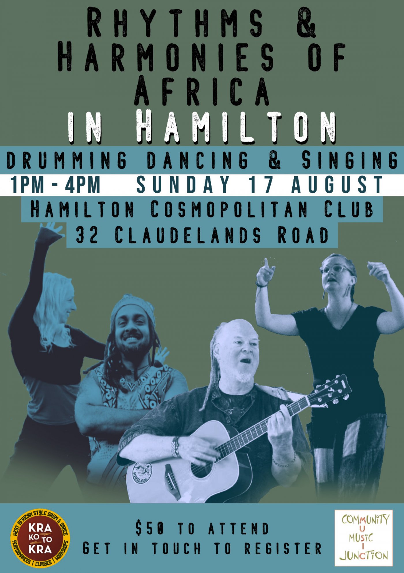 Rhythms and Harmonies of Africa in Hamilton!