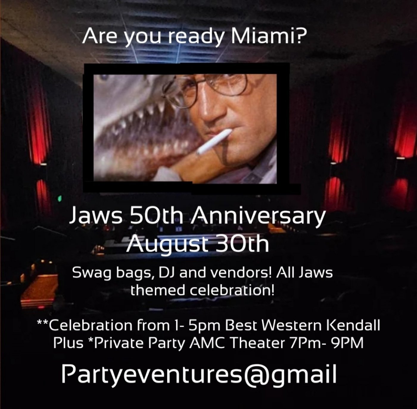 Jaws 50th Anniversary Pool Party and Private Screening of Jaws