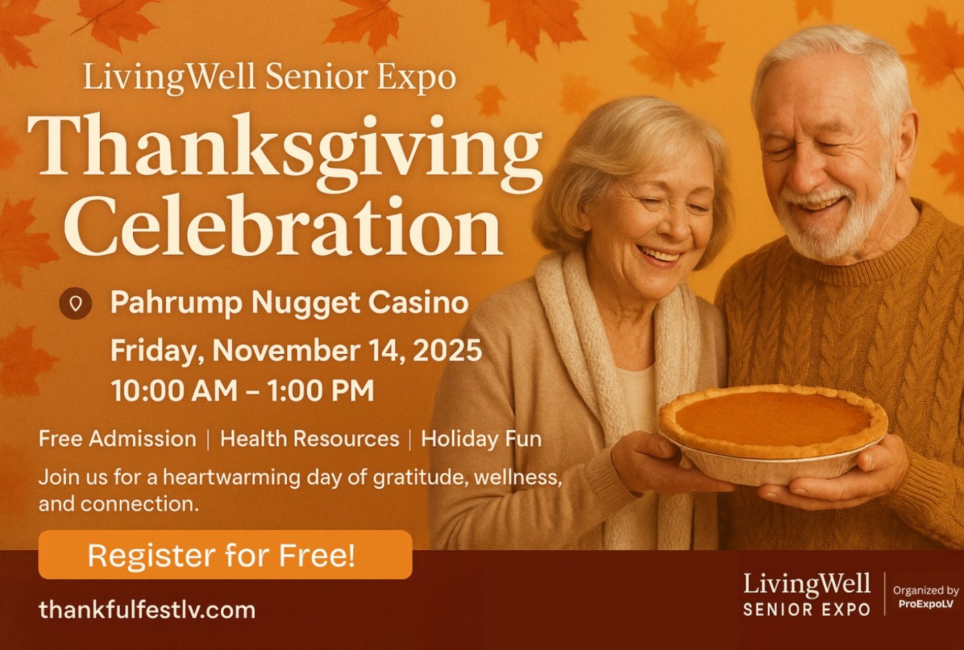 LivingWell Senior Expo: Thanksgiving Celebration