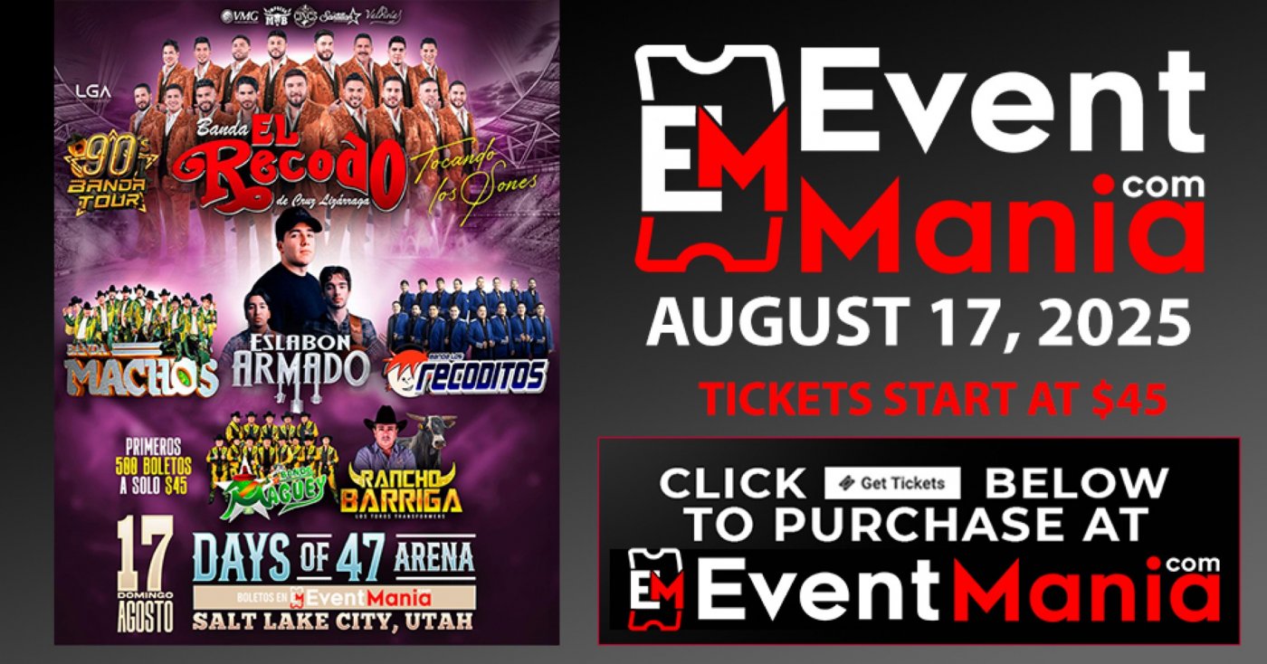 Banda El Recodo, Eslabon Armado - Salt Lake City, UT
