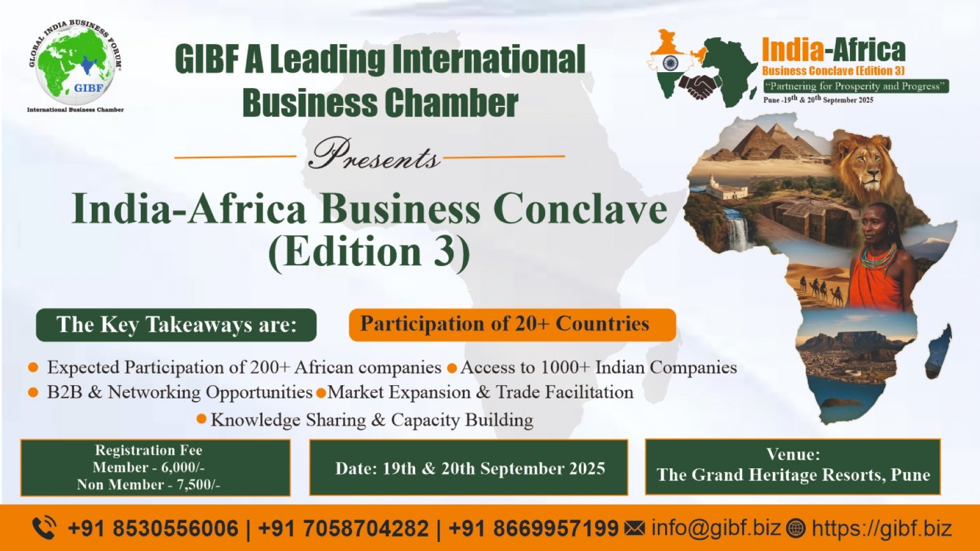 GIBF Presents: India\u2013Africa Business Conclave \u2013 Edition 3