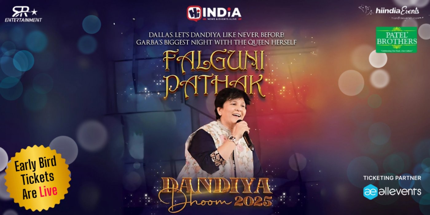 Dandiya Queen Falguni Pathak Live In Dallas 2025