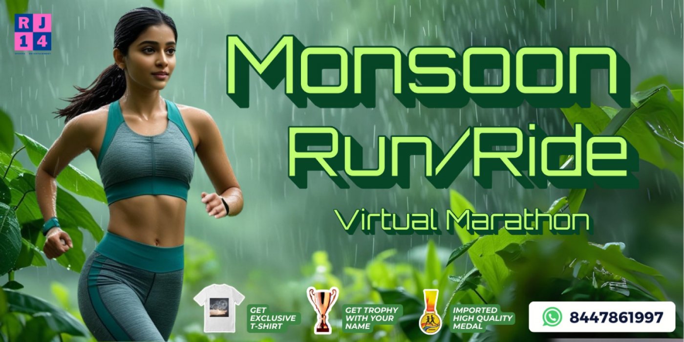 Monsoon Virtual Run\/Ride 2025