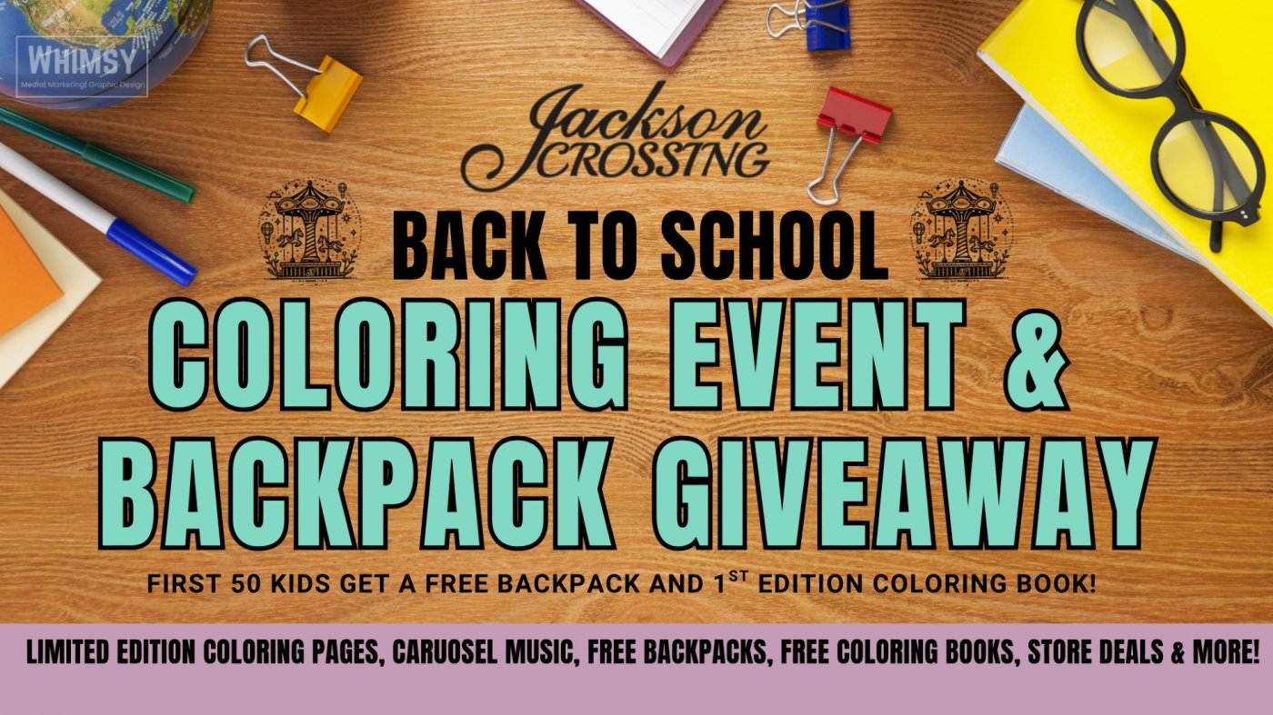 Back to School-Back Pack Giveaway & Coloring Book Launch