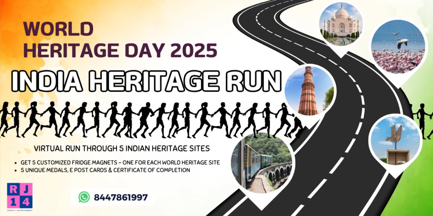 India Heritage Run \u2013 5 World Heritage Sites Challenge 2025
