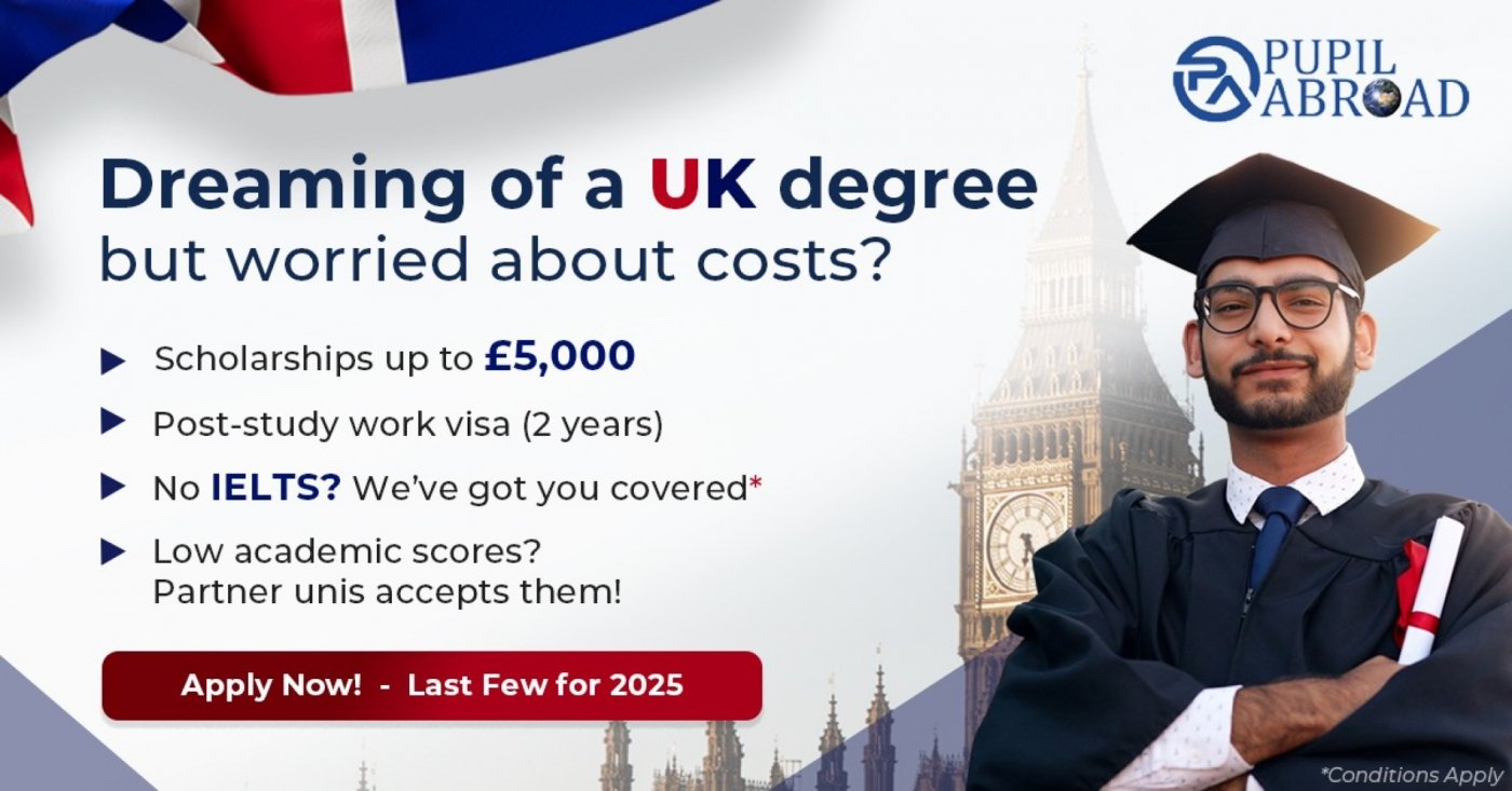 UK Study Opportunities: Scholarships, Visa Support & No IELTS Options