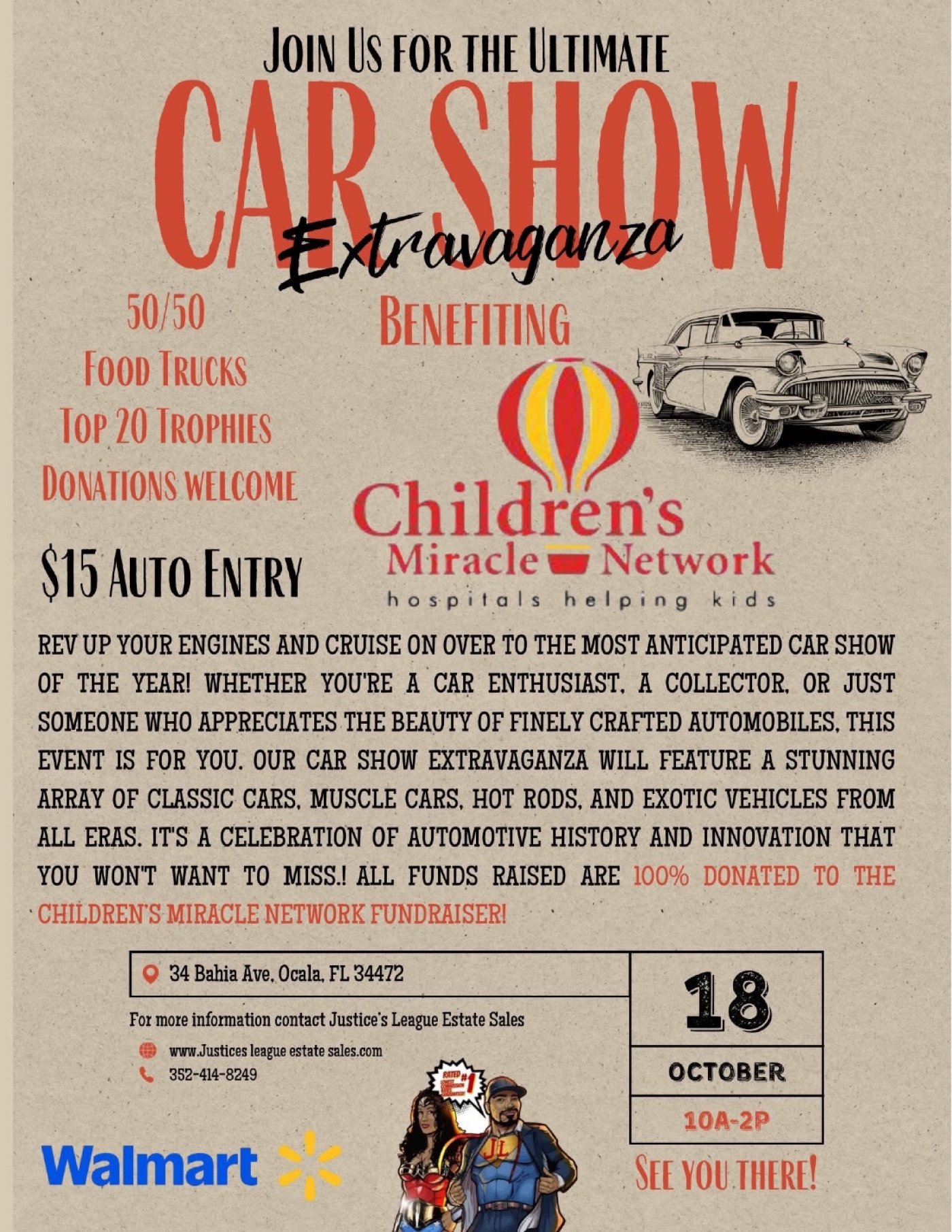 Children\u2019s miracle network Car Show! 