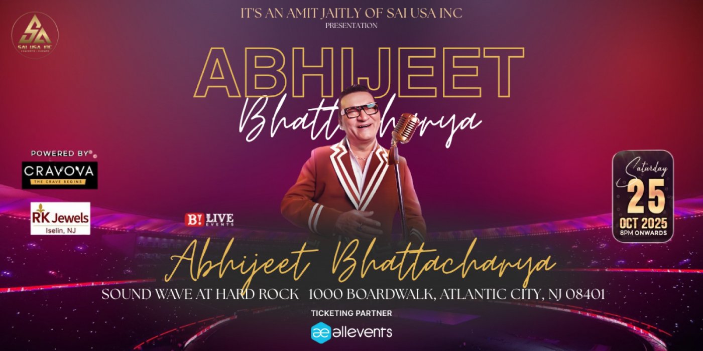 Abhijeet Bhattacharya Live - New Jersey - 25th October, 2025