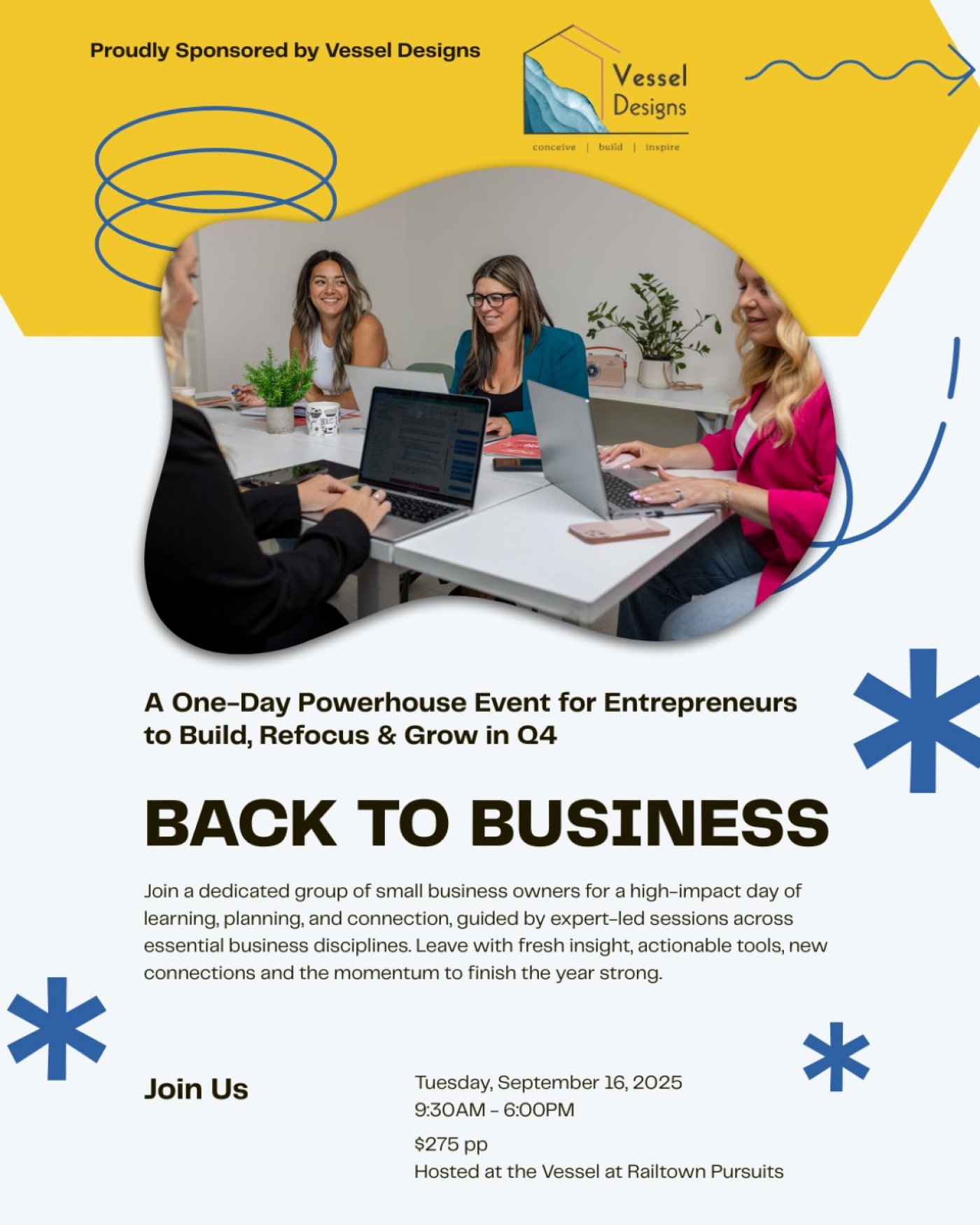 Back to Business: A One-Day Powerhouse Event for Entrepreneurs to Build, Refocus & Grow in Q4