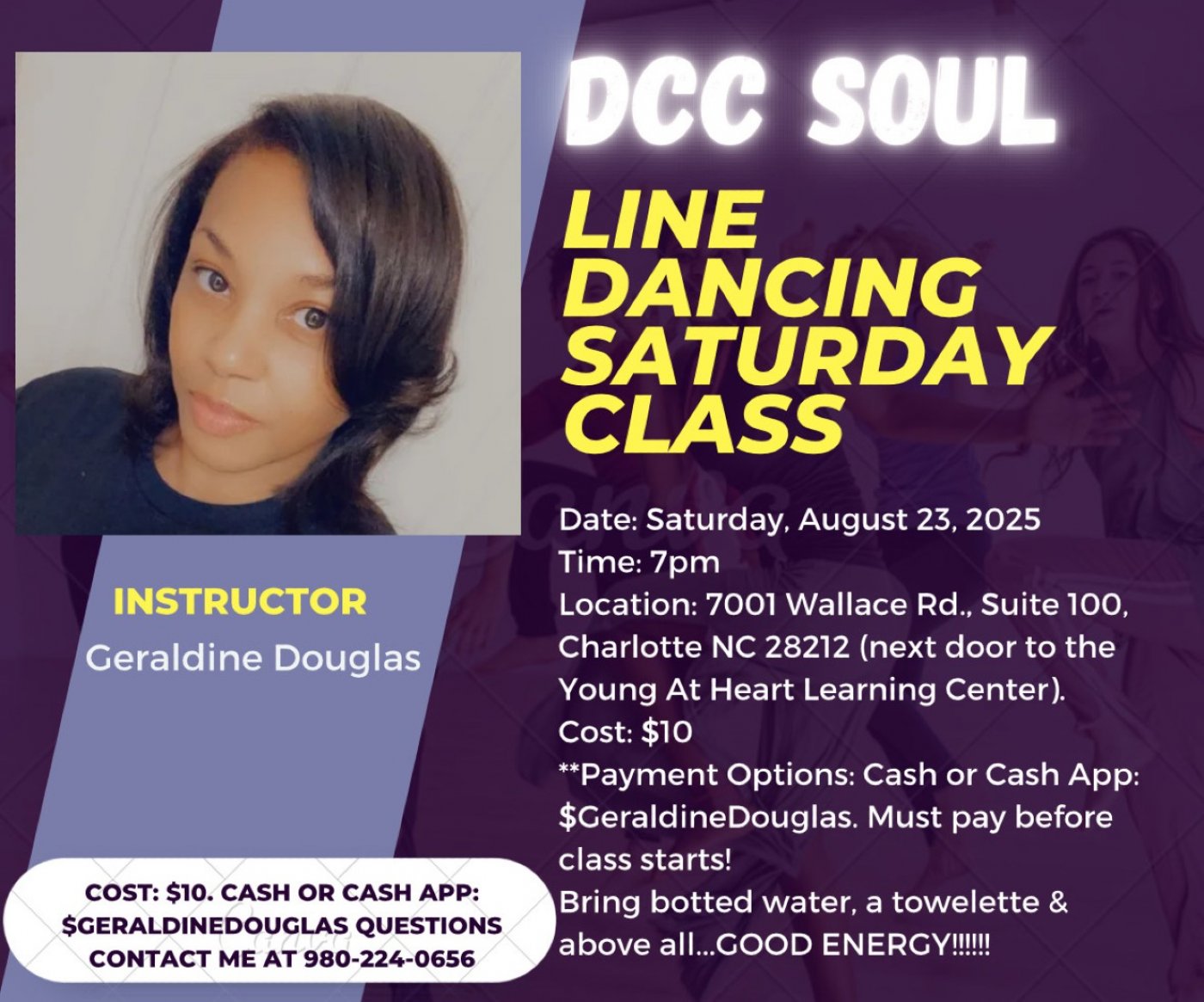 DCC Soul Line Dancing Saturday Class