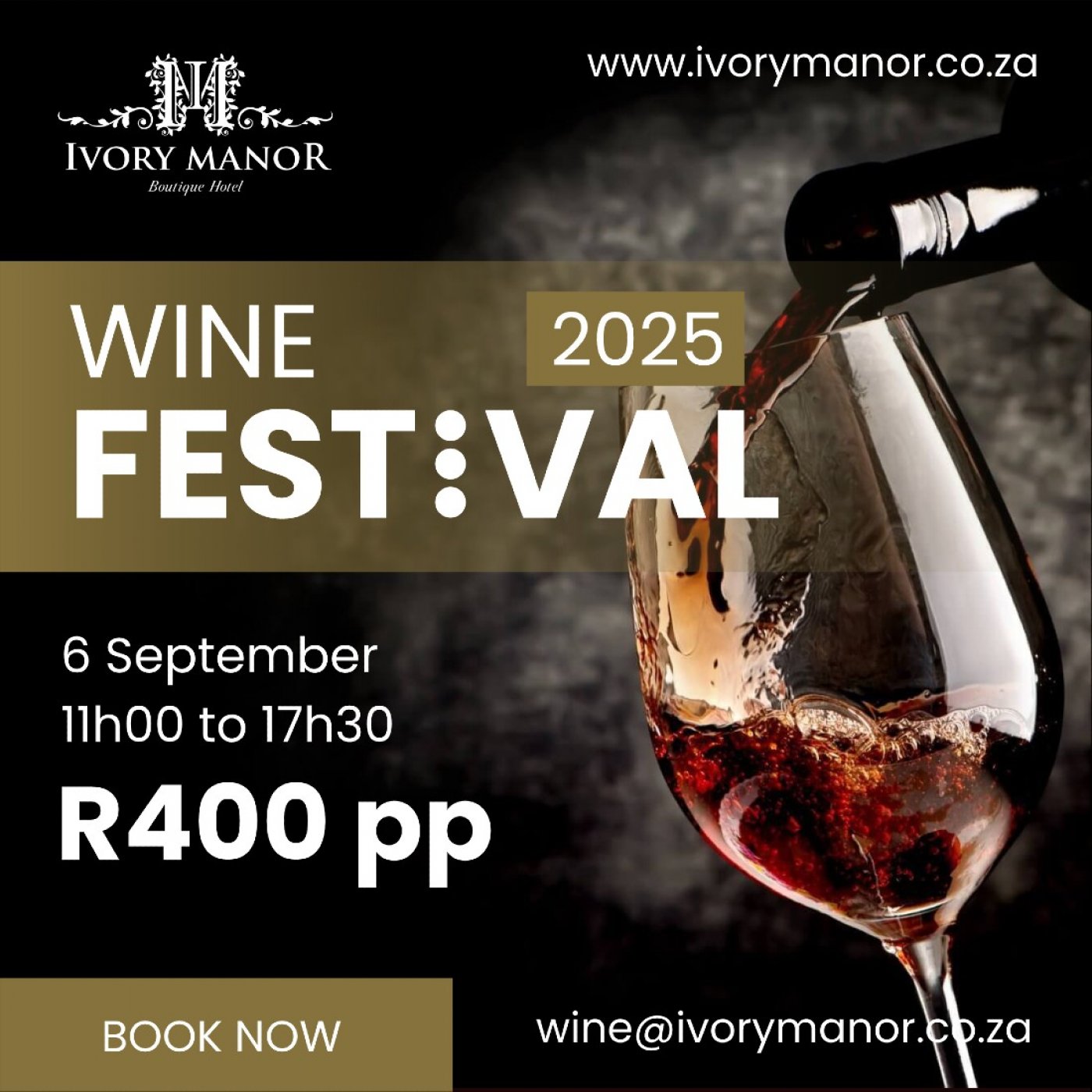 Ivory Manor Wine Show