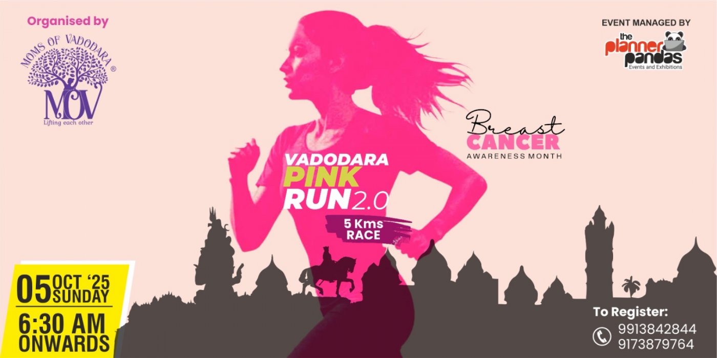 VADODARA PINK RUN 2.0 - BREAST CANCER AWARENESS RUN