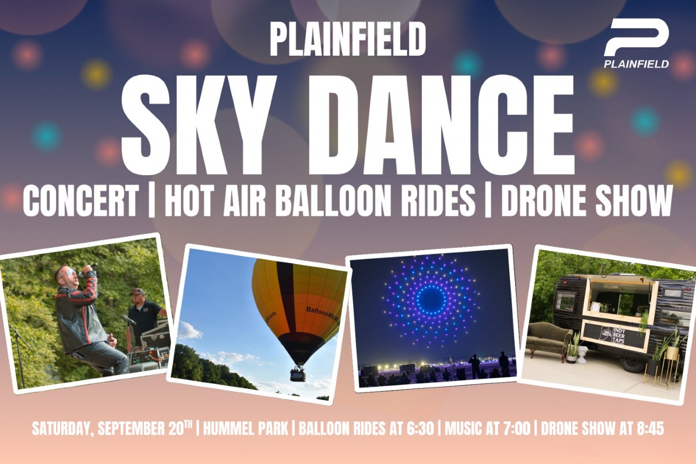 Plainfield Sky Dance Drone Show & U2 Tribute Band Concert
