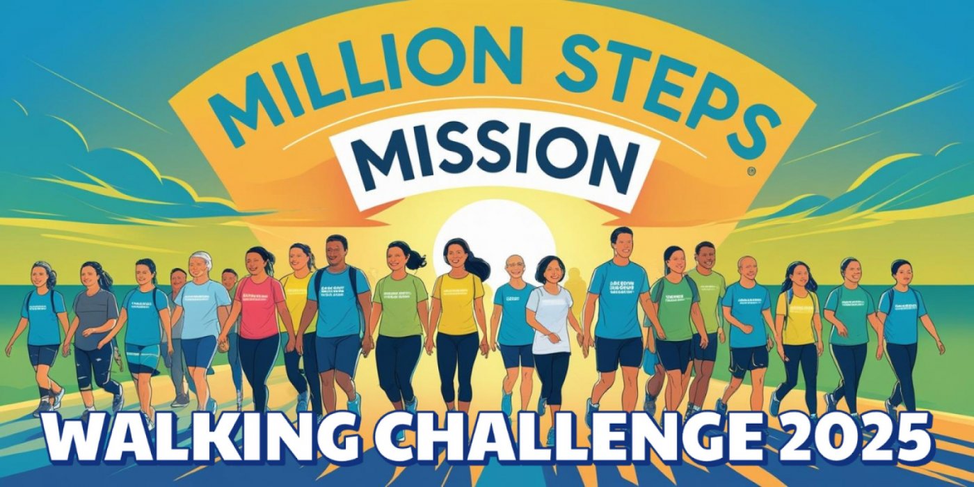 Million Steps Mission - Walking Challenge 2025