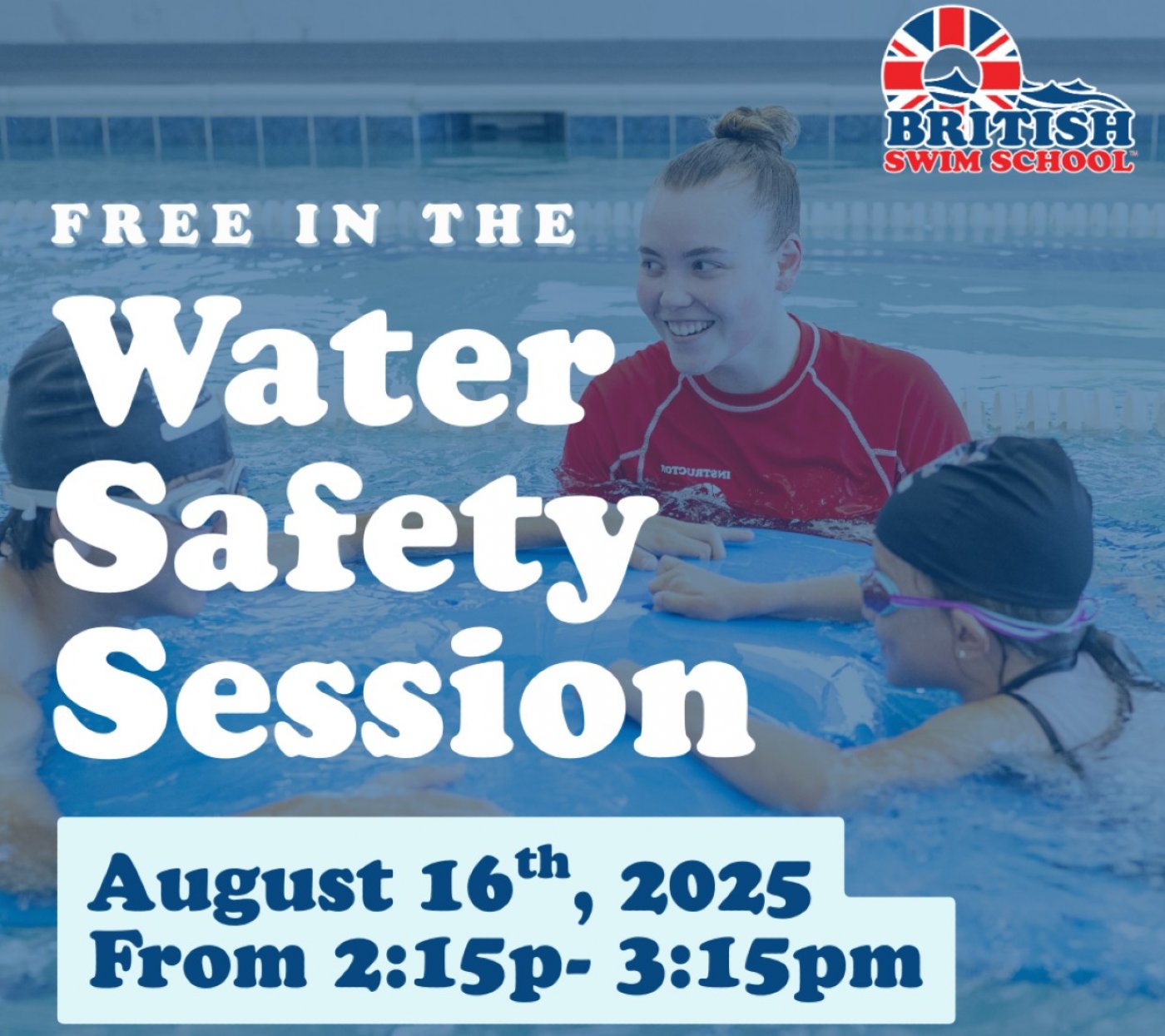 Free \u201cIn the Water\u201d Safety Session | 8\/16