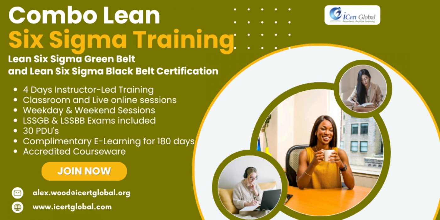 Lean Six Sigma Green and Black Belt Live Online Training