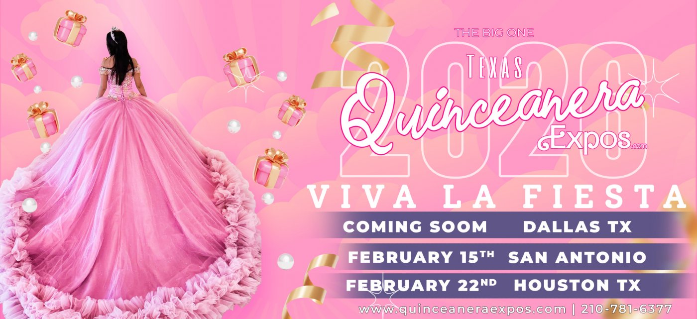  Quincea\u00f1era Expo San Antonio February 15th, 2026, at the Henry B. Gonzalez from 12:00 to 5pm