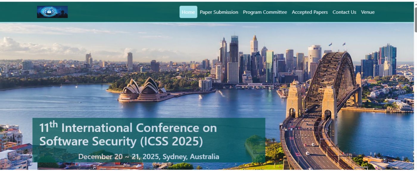 11th International Conference on Software Security (ICSS 2025)