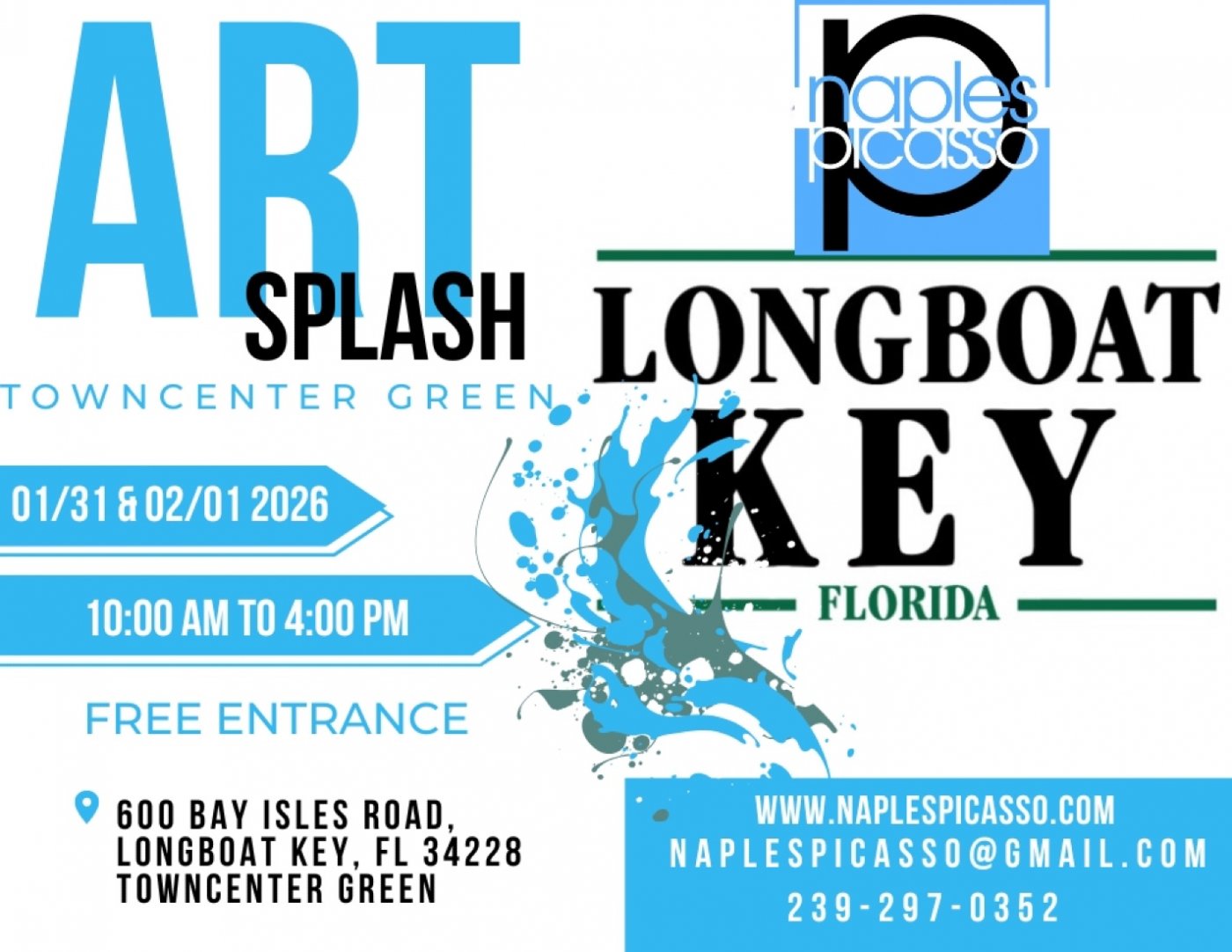 Longboat Key Art Splash 2nd Annual 