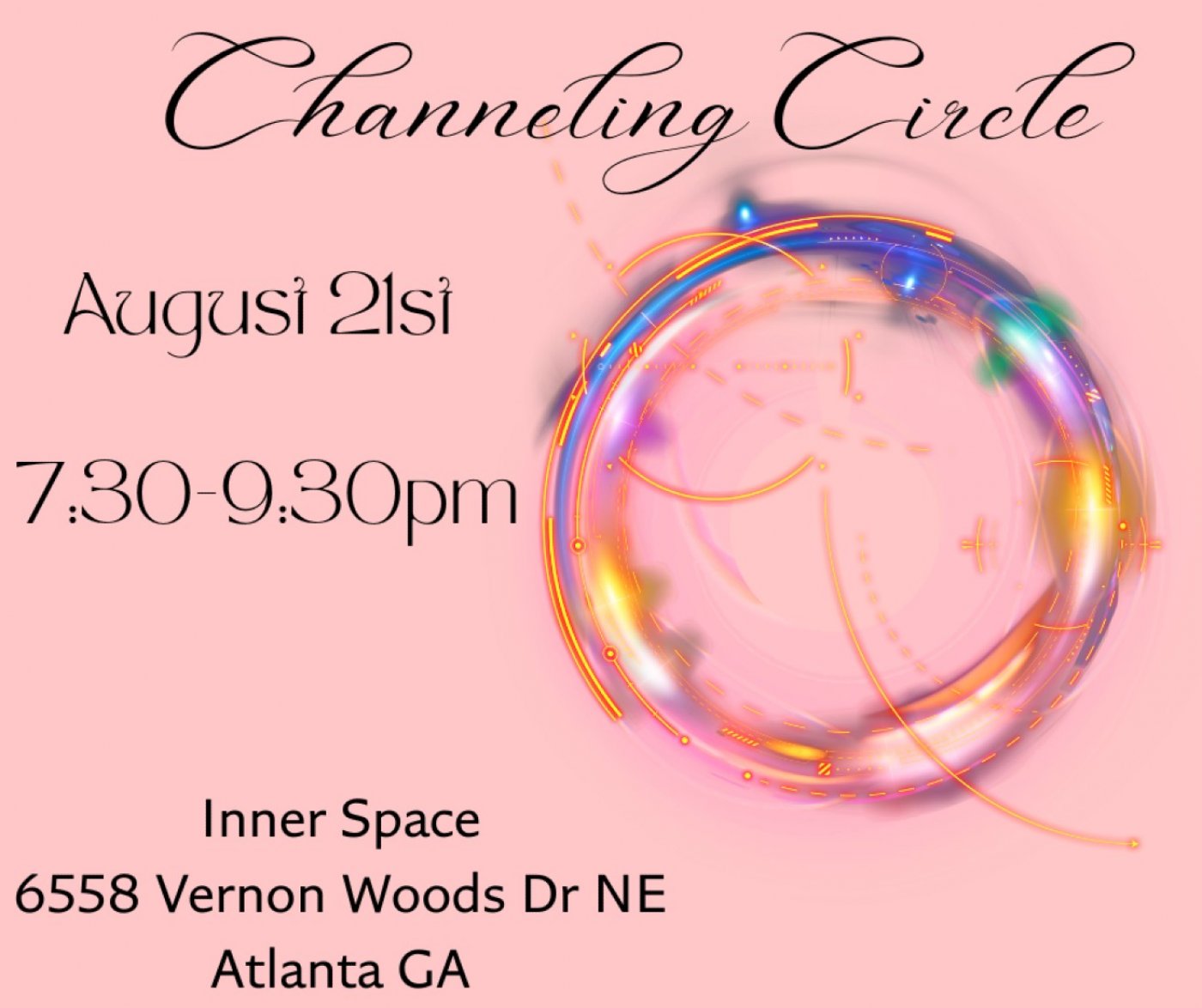 Channeling Circle Event