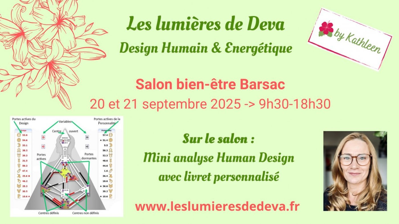 Salon bien-\u00eatre Barsac - Design Humain Bordeaux