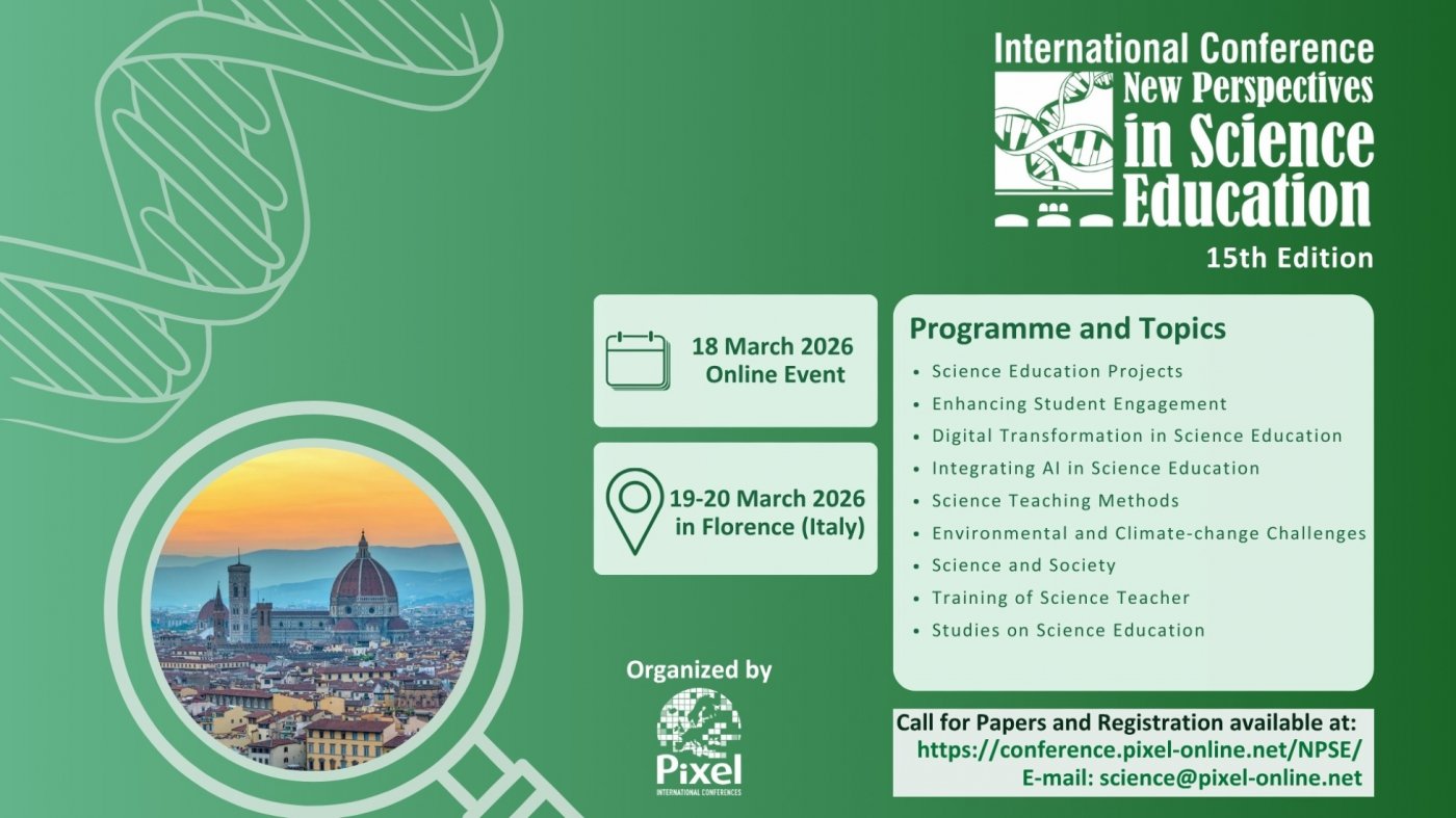 NPSE 2026 | New Perspectives in Science Education 15th Edition - International Conference