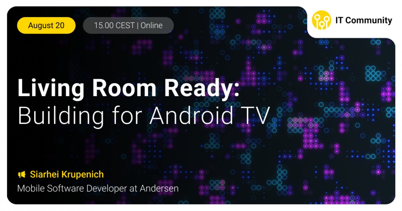 Living Room Ready: Building for Android TV