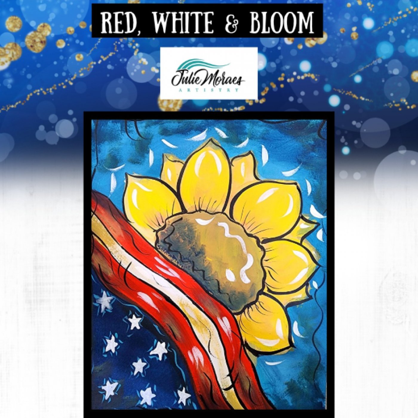 $29 Saturday! Red, White & Bloom ~ADVANCED RESERVATION REQUIRED