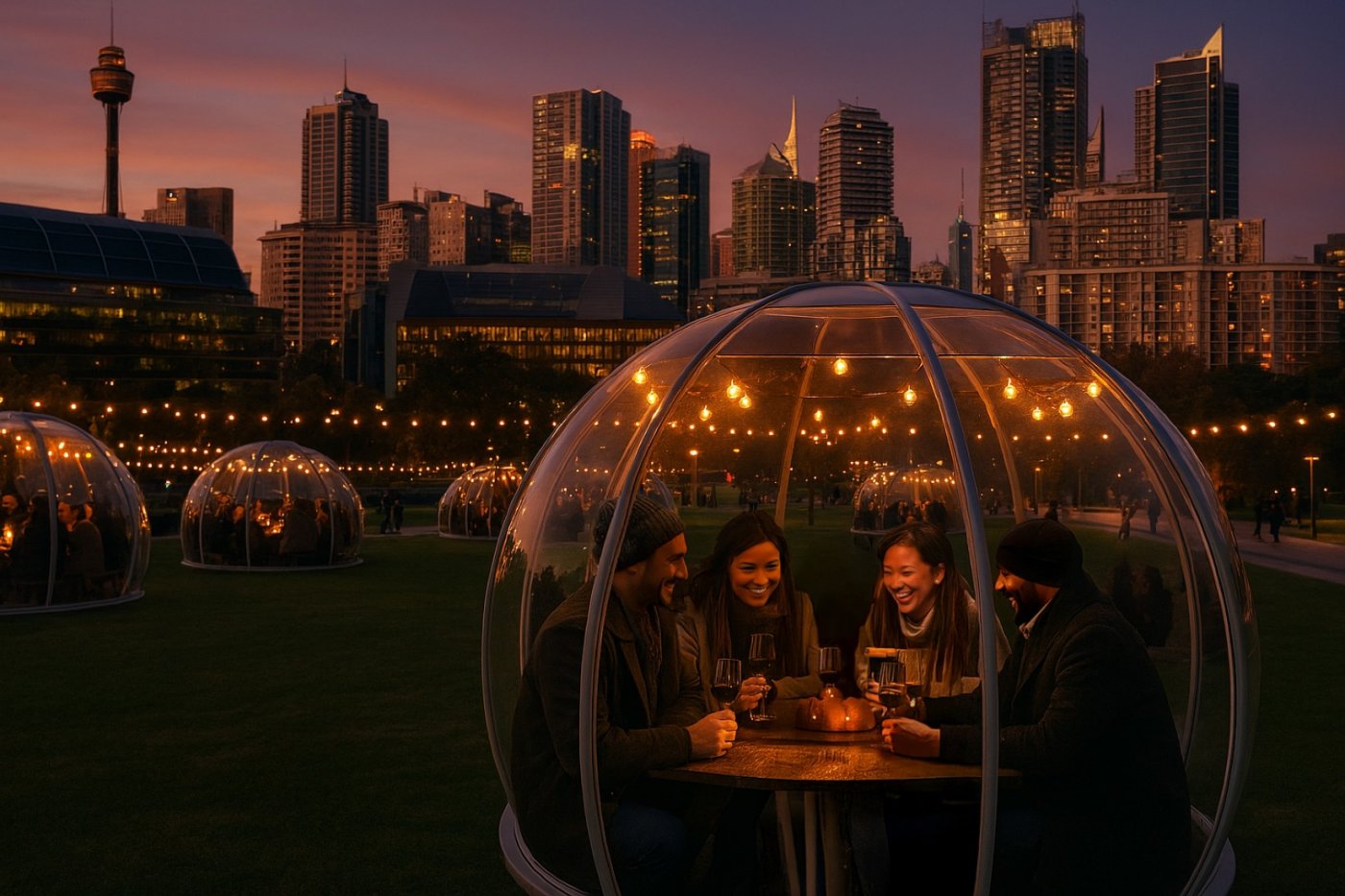 Frost & Feast: Dome Dining at Darling Quarter