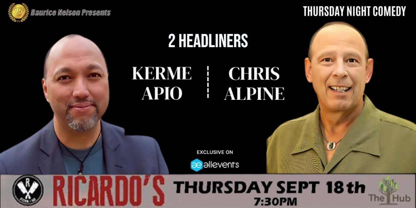 Chris Alpine \/ Kermet Apio Comedy Night