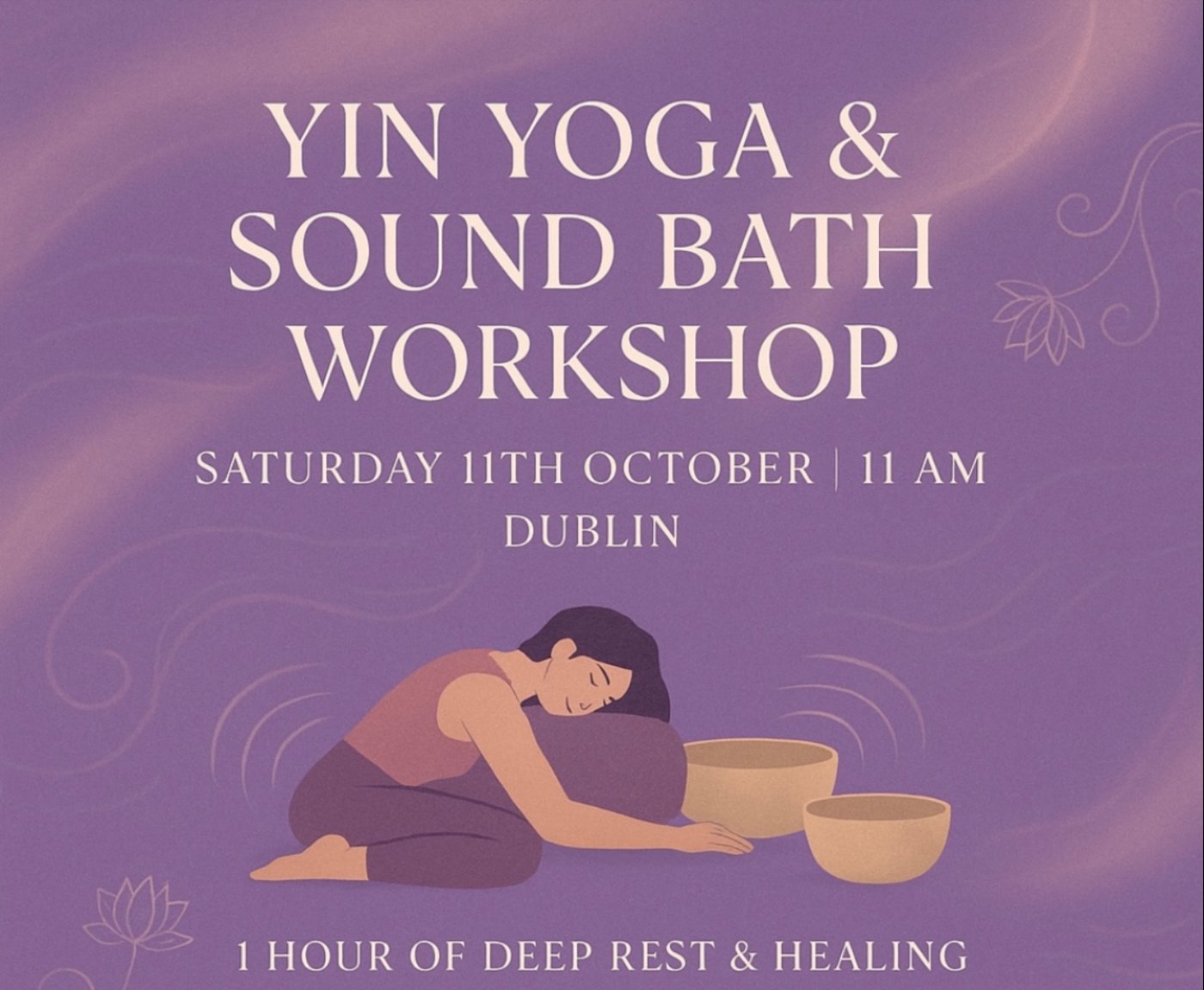 Yin Yoga and Sound Bath Workshop