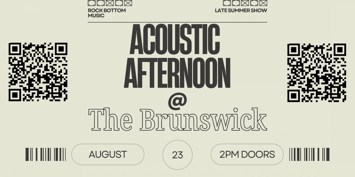 Acoustic Afternoon @ The Brunswick