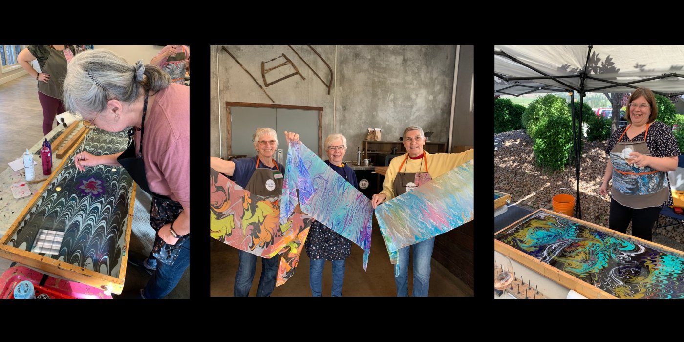 Sip & Create, Silk Scarf Workshop- ENDERBY