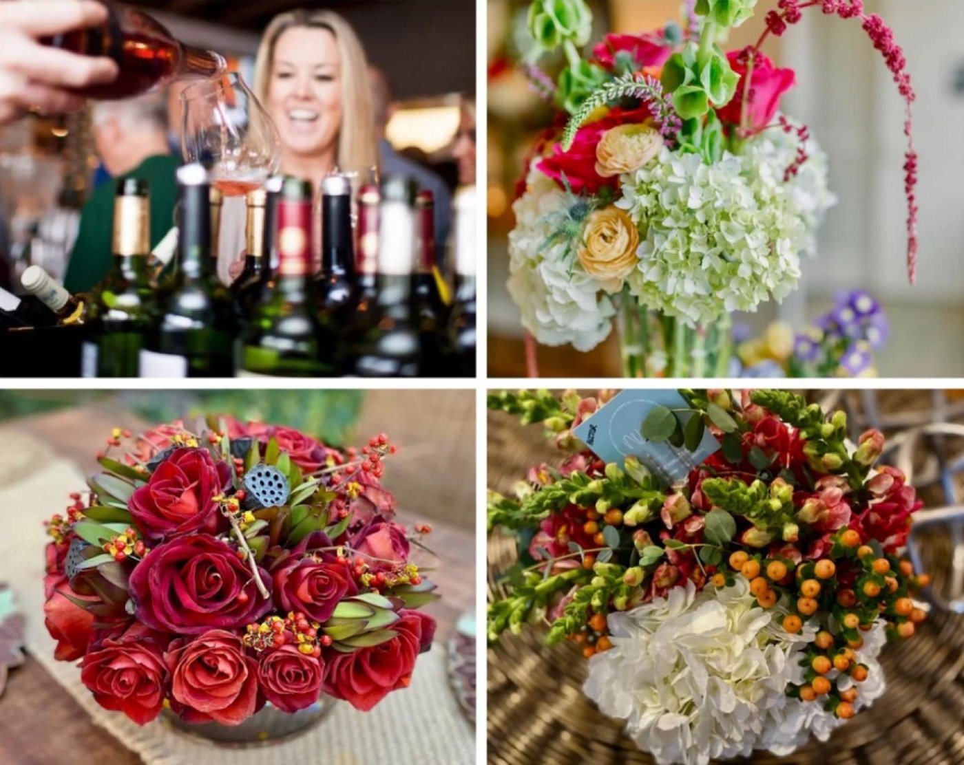 Floral Design & Vino