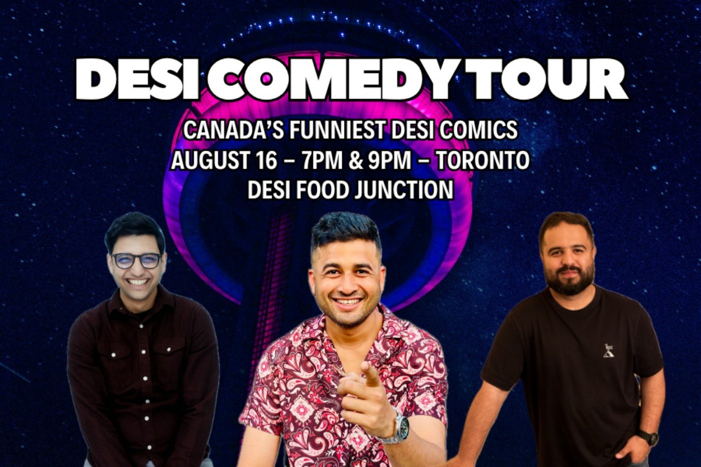 Desi Comedy Tour: Toronto 9PM