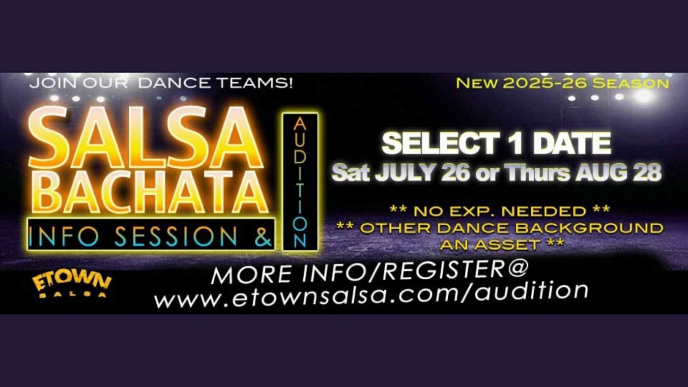 FREE SALSA & BACHATA DANCE TEAM AUDITION
