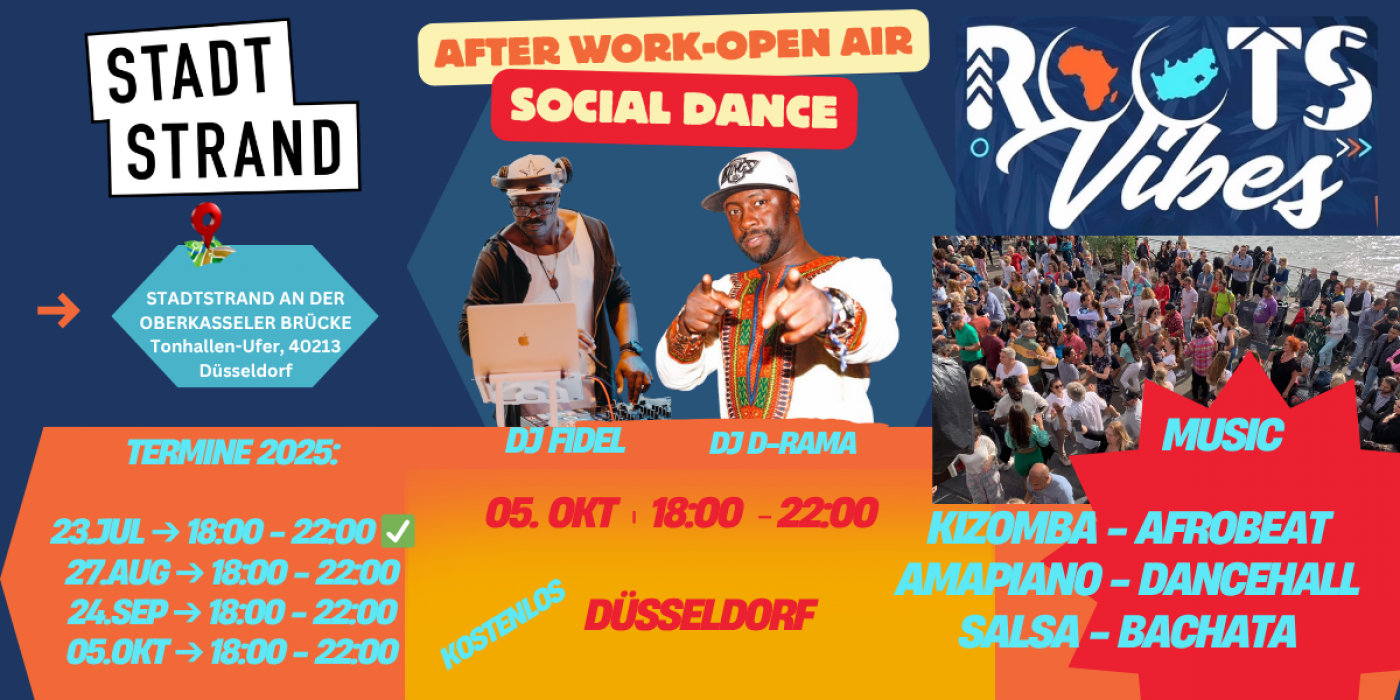 After Work Open Air Social Dance Afrobeat Dancehall