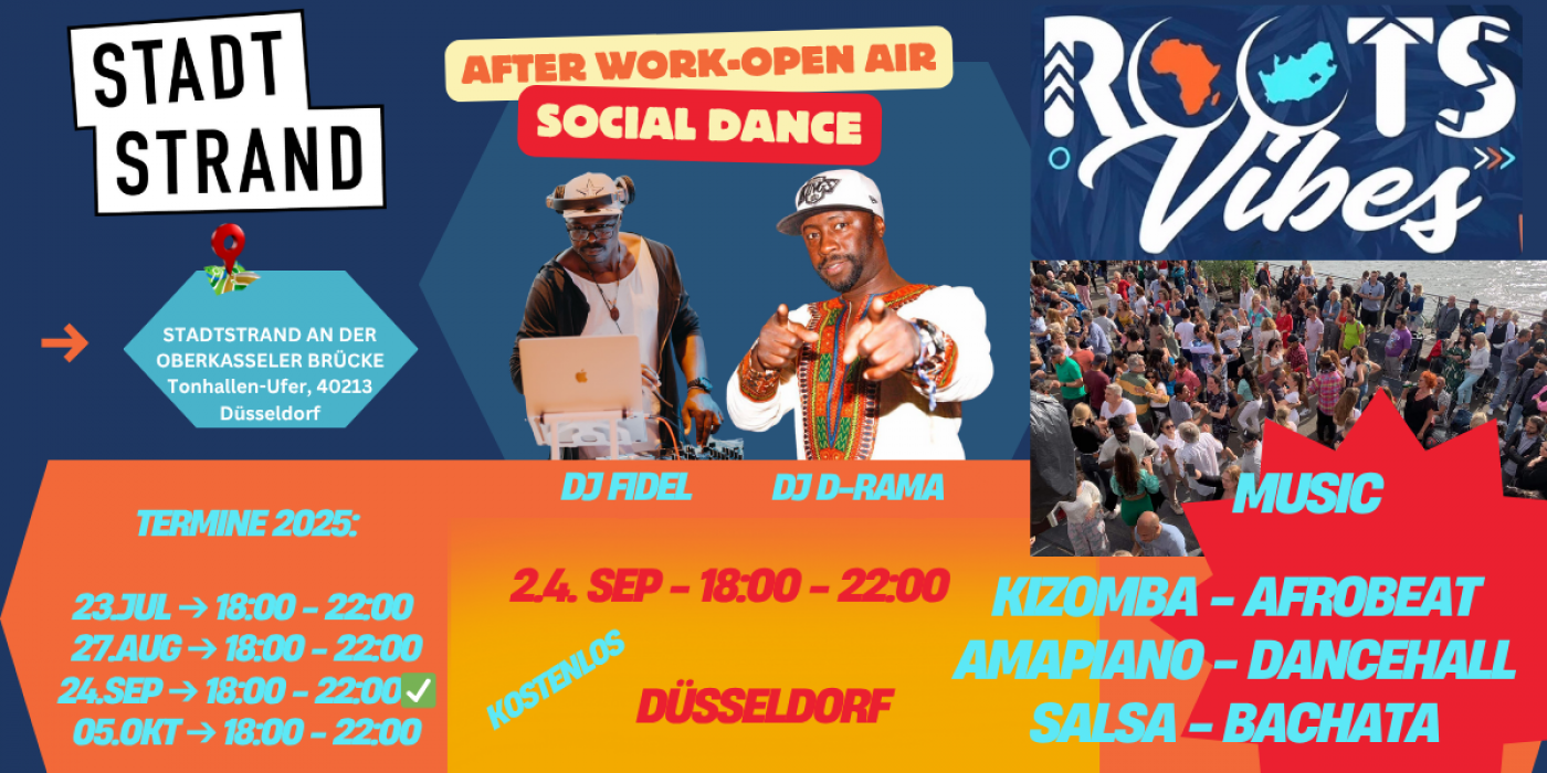 After Work Open Air Social Dance Afrobeat Dancehall