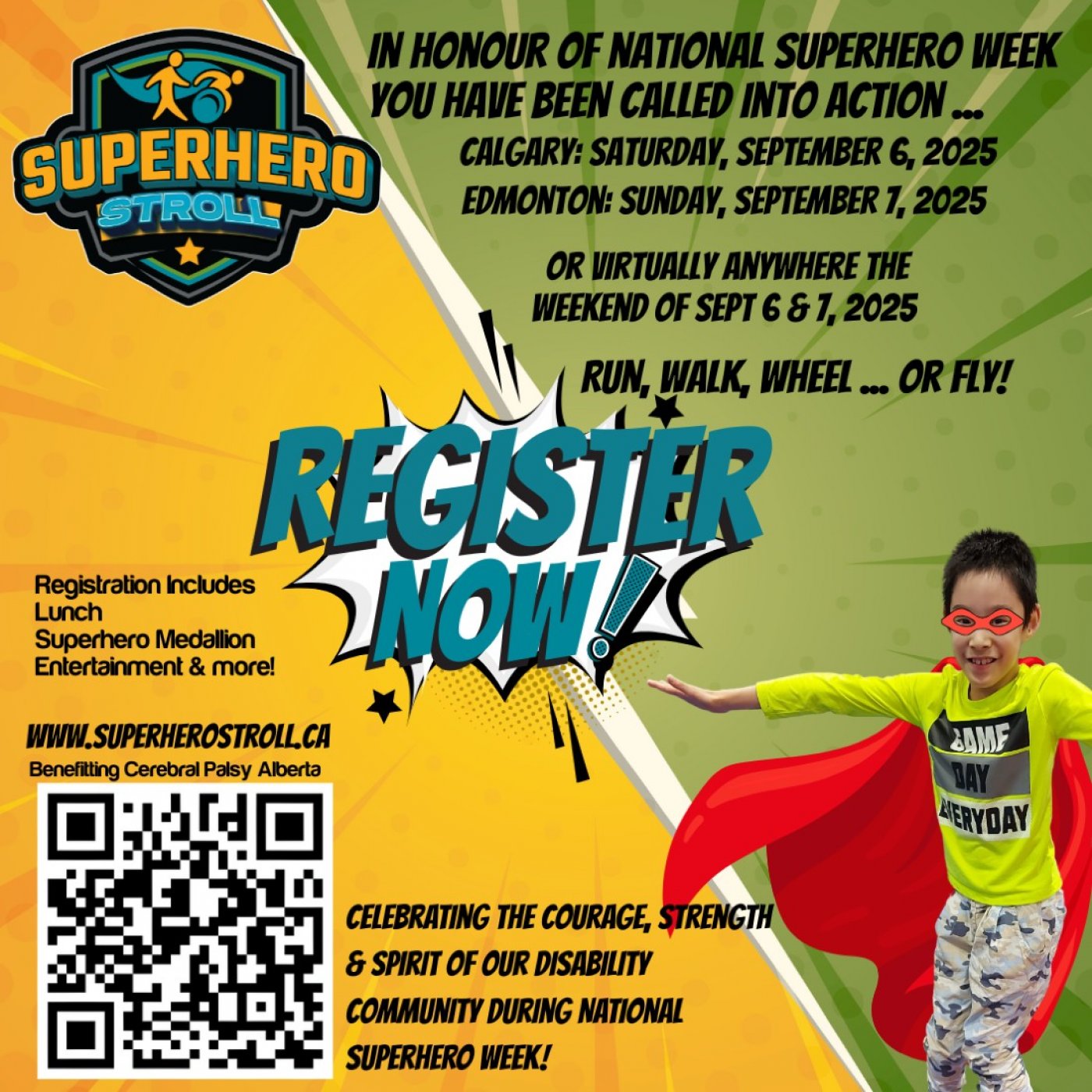 The CPAA Superhero SRoll