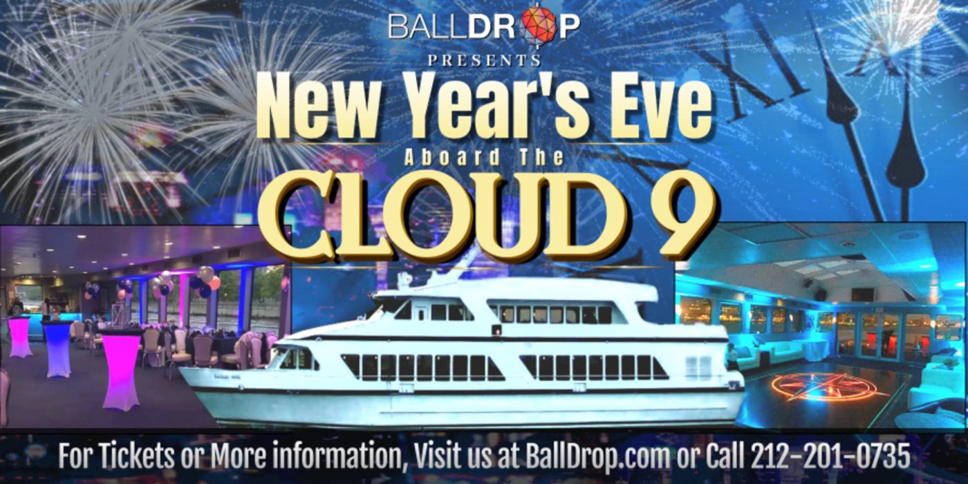Cloud 9 Luxury Yacht New Year's Eve Party Cruise