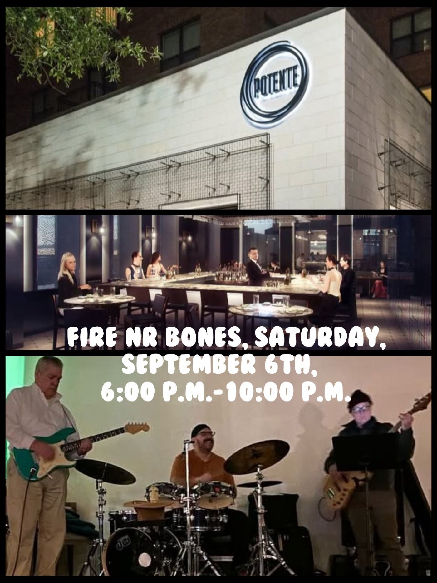 Fire NR Bones performs at Potente 