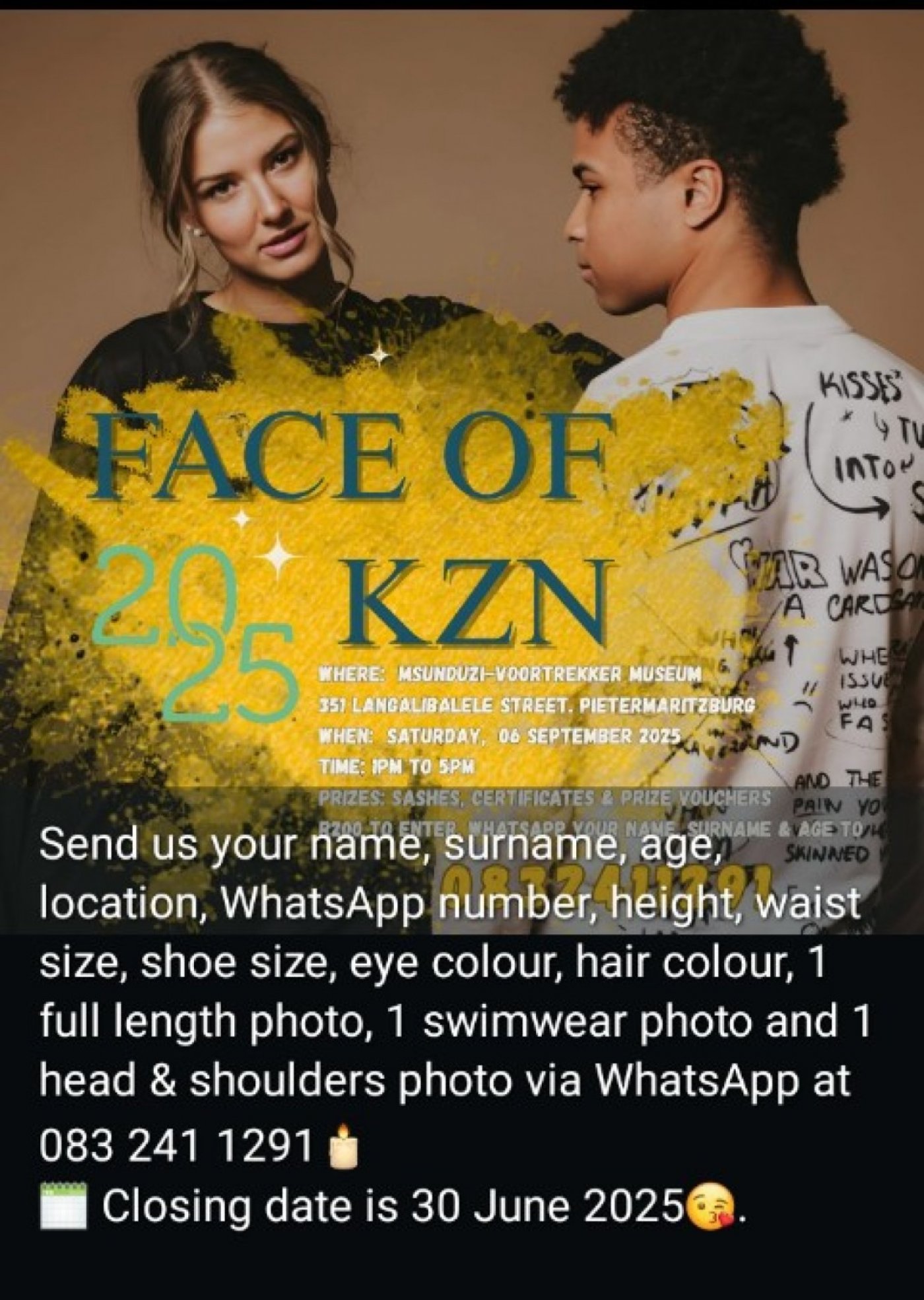 12th FACE of KZN Model Search Contest
