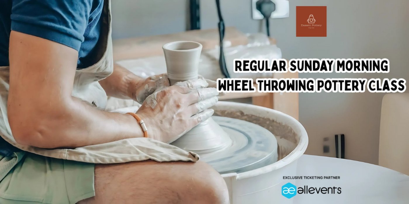 Regular Sunday Morning Wheel Throwing Pottery Class