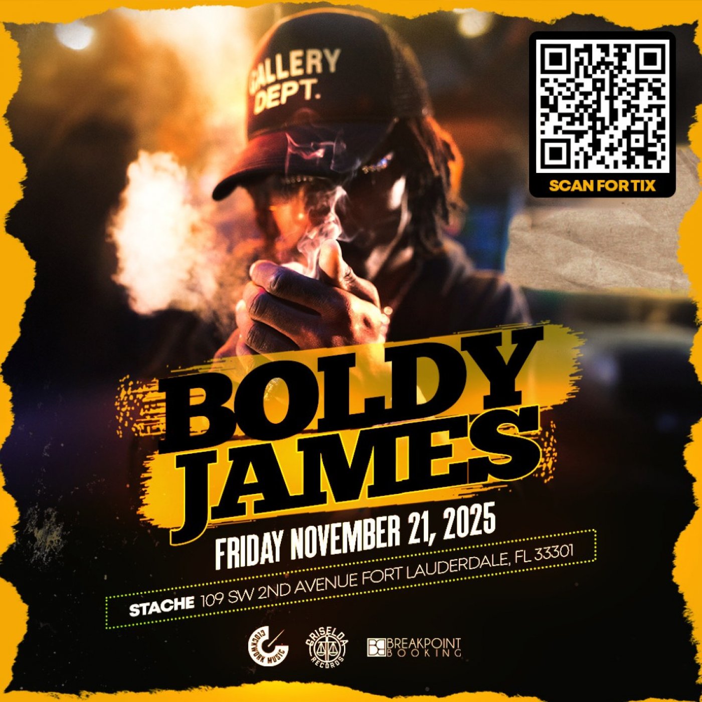 BOLDY JAMES LIVE IN FORT LAUDERDALE