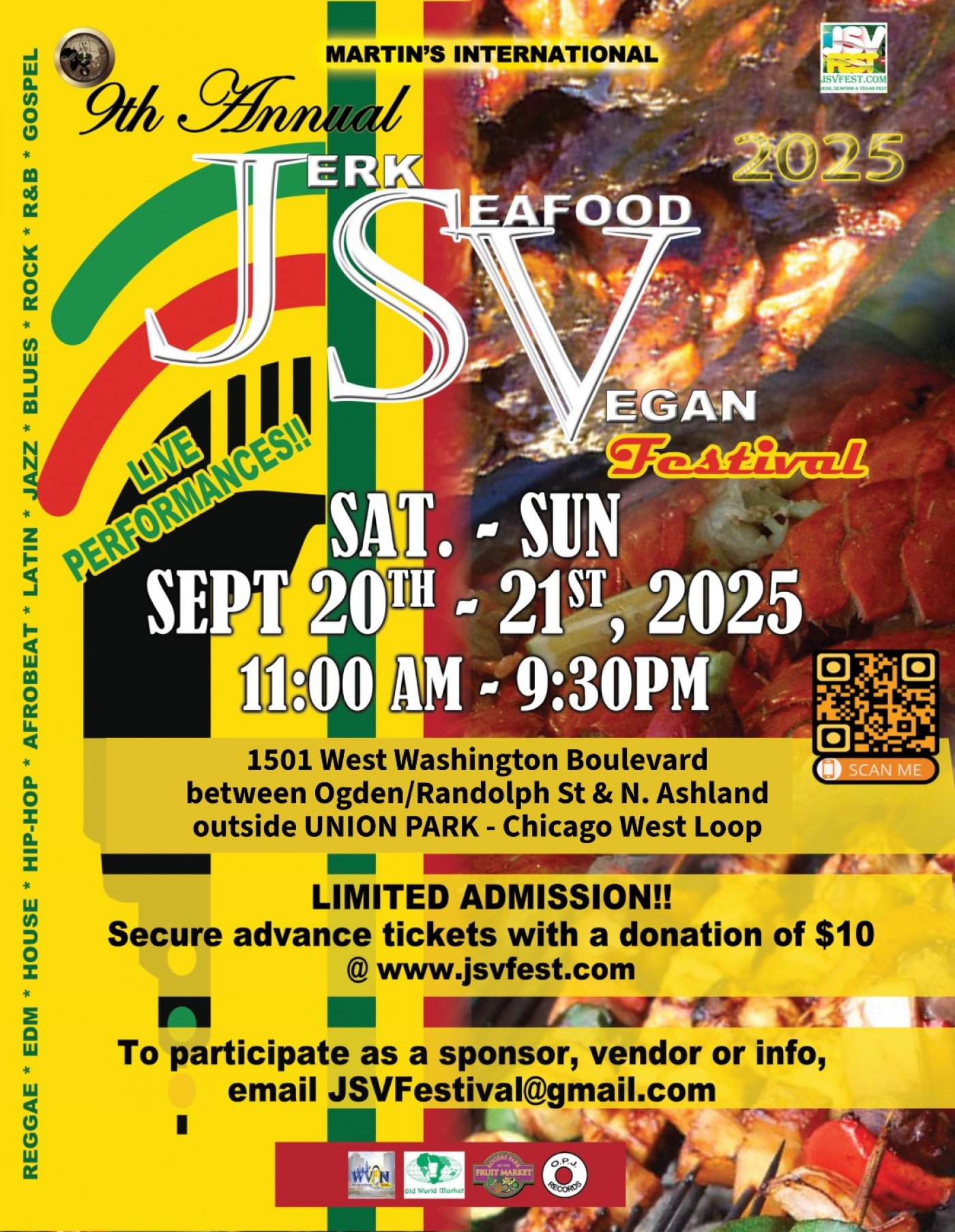 Jerk, Seafood & Vegan Fest (JSVFest)