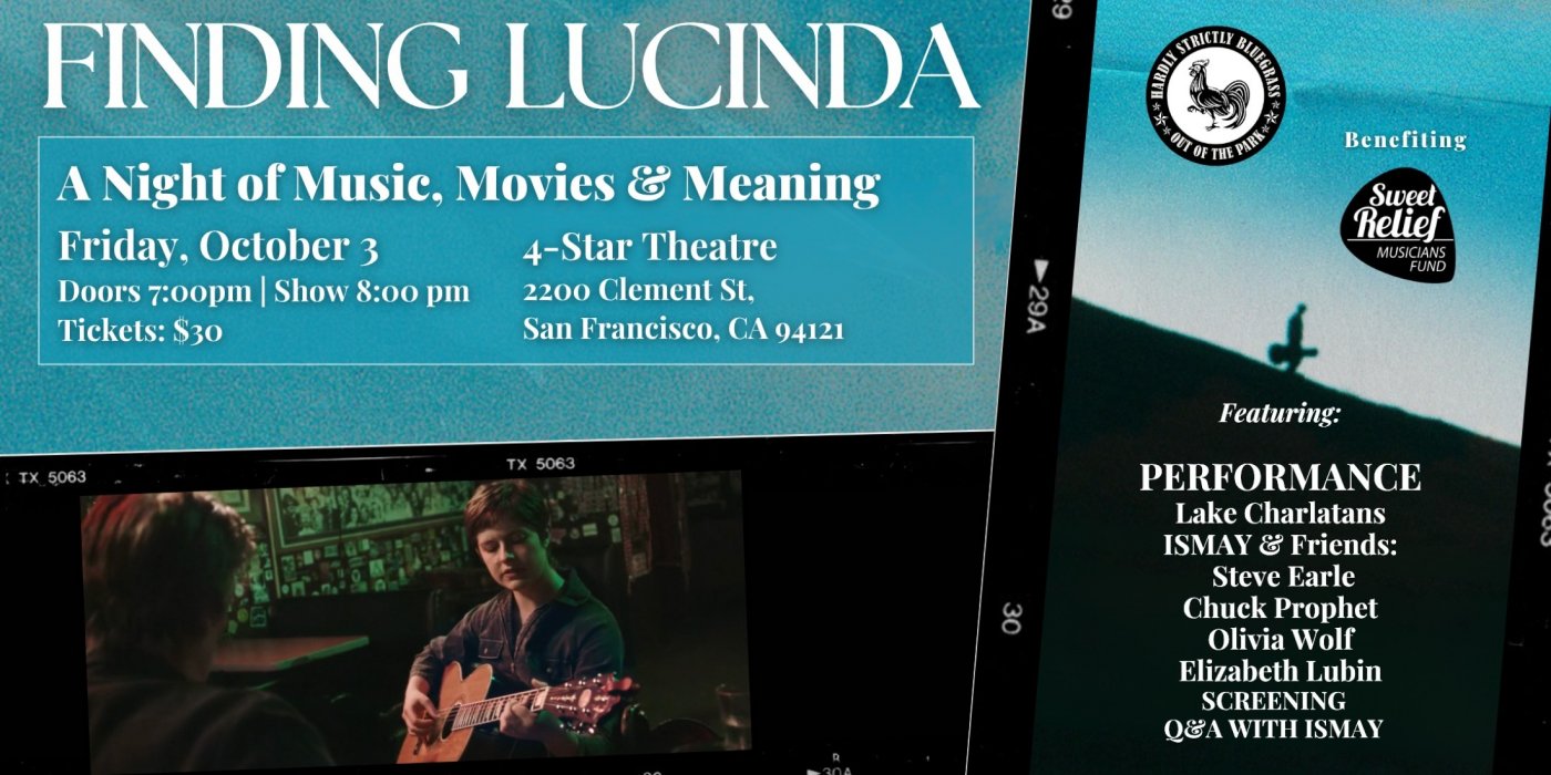 A Night of Music, Movies, and Meaning: Finding Lucinda Live Screening + Performance